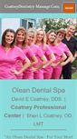 Mobile Screenshot of coatneydentistry-massage.com
